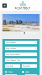 Mobile Screenshot of districtuae.com